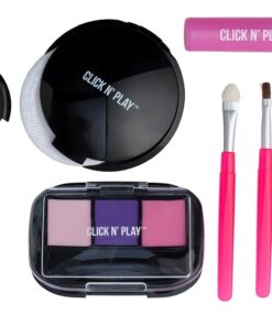 Alternative view of Click N' Play Cosmetic and Makeup Set for Girls, Includes Floral Tote Bag and 8-piece for Pretend Play - Pretend Makeup for Toddlers Basic pack