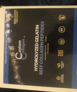 Collagen Peptides Powder 5lb (80oz) Pouch - Clean Collagen® - Unflavored, Grass Fed, Paleo, Non GMO, Kosher - Highly Soluble Protein 5 Pound (Pack of 1) 42 71hX67BIleL