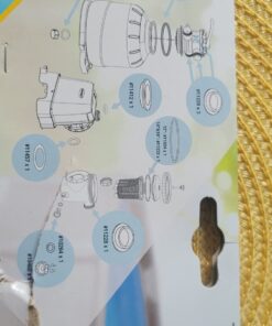 Intex Replacement Repair Set for Sand Filter Pumps, Air Release Valve & O-Rings 13 71hXr7uFwKL