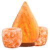 Crystal Allies Natural Himalayan Salt Lamp w/Salt Candle Holders 8 71hY3GNsqYL