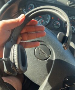 LEVN Bluetooth Headset with Microphone, Trucker Bluetooth Headset with AI Noise Cancelling & Mute Button, Wireless On-Ear Headphones 60 Hrs Working Time, for Trucker Home Office Remote Work Zoom LE-HS012 40 71hYF4 a7wL