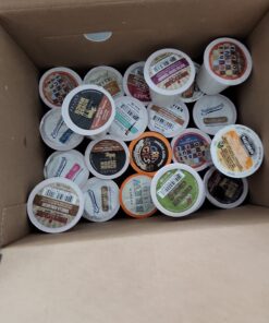 Crazy Cups Flavored Coffee Pods Variety Pack for Keurig K Cups Brewers, Assorted Flavored Coffee Sampler, 40 Count Flavored Coffee Variety Pack 40 Count (Pack of 1) 31 71hYOxOiGlL