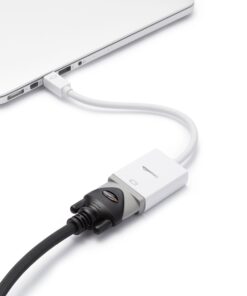 Amazon Basics Mini DisplayPort to VGA Monitor Adapter, White 1-Pack 24 71hYRxt4OSL