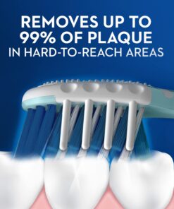 Oral-B CrossAction All In One Soft Toothbrushes, Deep Plaque Removal, 6 Count Toothbrush (Pack of 6) 22 71hYc84zgL