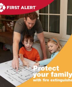 Alternative view of FIRST ALERT AUTO5 Car Fire Extinguisher, FESA5, UL RATED 5-B:C, Red, 1-Pack