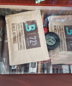Boveda 84% Two-Way Humdity Control Pack For Seasoning – Season Wood Containers – Size 60 – Single – Individually Wrapped Seasoning Packet 84% (Seasoning Wooden Containers) 21 71hYmO0BF9L