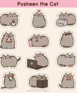 Pusheen the Cat 2019 Wall Calendar 19 71hZENKN6hL 1
