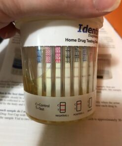 5 Pack Identify Diagnostics 12 Panel Drug Test Cup with BUP - Testing Instantly for 12 Different Drugs THC50, COC, OXY, MDMA, BUP, MOP, AMP, BAR, BZO, MET, MTD, PCP ID-CP12-BUP (5) 5 39 71hZYuKju1L