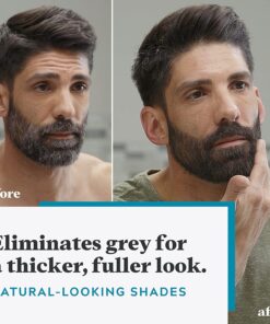 Alternative view of JUST FOR MEN Color Gel Mustache & Beard M-55 Real Black 1 Each (Pack of 2)