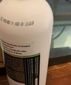 Fritz Aquatics FritzZyme 7 Live Nitrifying Bacteria Naturally Removes Amonia & Nitrite for Freshwater Fish (32-Ounce) 32 oz 22 71ha2b3Ky3L