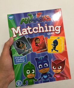 Wonder Forge PJ Masks Matching Game by Wonder Forge | For Boys & Girls Age 3 to 5 | A Fun & Fast Memory Game for Kids | Connor, Greg, Amaya, Night Ninja, and more 1.5 x 8 x 10.5 inches 25 71haYCFxbL 1