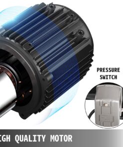 Happybuy Shallow Well Jet Pump with Pressure Switch 1HP Jet Water Pump 216.5 ft Cast Iron Jet Pump to Supply Fresh ell Water to Residential Homes Farms Cabins Cast Iron without Tank 750w 1.0hp 17.5gpm 216.5 Ft 12 71habdJWZHL