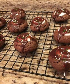 Baker's Secret 1061483 10-by-16-Inch Nonstick Cooling Rack, Set of 2 10" X 16" 18 71haeN81XUL