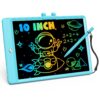 Derabika Lcd-Writing-Tablet-for-Kids 10 Inch, Toddler Toys for 3 4 5 6 7 8 Year Old Boy Birthday Gift Ideas, Erasable Drawing Pad Doodle Board Learning Toy Christmas Gifts for Girls Boys (Blue) Blue 10in