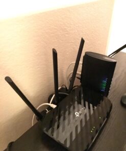 TP-Link DOCSIS 3.0 (16x4) High Speed Cable Modem, Max Download Speeds of 686Mbps, Certified for Comcast XFINITY, Time Warner Cable, Cox Communications, Charter, Spectrum (TC-7620) 32 71hanUFrvIL