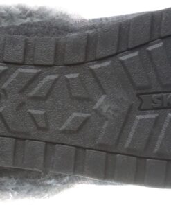Skechers BOBS Women's Keepsakes - Ice Angel Slipper 6.5 Wide Charcoal 18 71hb5InV6xL 5