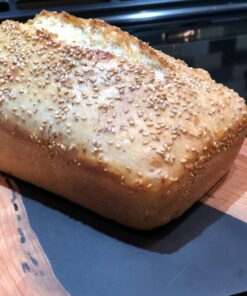 Amazon Basics Rectangular Baking Bread Loaf Pan, 9.5 x 5 Inch, Set of 2, Gray 35 71hb7V9fGL