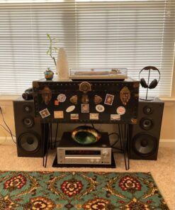 SMARTSTANDARD 16" Hairpin Furniture Legs, Metal Home DIY Projects for Nightstand, Coffee Table, Desk, etc with Rubber Floor Protectors Black 4PCS 16 Inch 27 71hbAg433gL