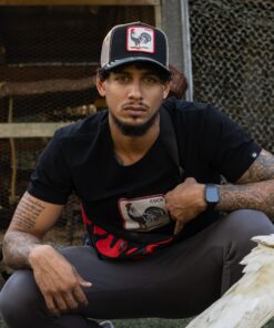 Goorin Bros. Trucker Hat Men - Mesh Baseball SnapBack Cap - The Farm One Size Black (Rooster) 27 71hcbSkMESL