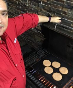 Grillaholics Grill Mats for Outdoor Grill - Set of 2 Heavy Duty & Built to Last BBQ Grill Mats - Make Grilling Easier & Keep Your Grates Looking New - The Perfect Grilling Gift 57 71hcpGaUBWL