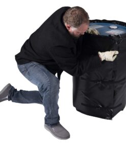 Powerblanket PBL55F Full Coverage Drum Heating Blanket, 55 gal/208 L Fits 55-Gallon Full Coverage Drum/Barrel Heater 33 71hcxT7ZbcL