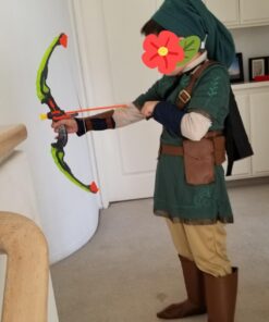 Link Prestige Legend of Zelda Nintendo Costume, Large/10-12 L (10-12) 27 71hdWzSixRL