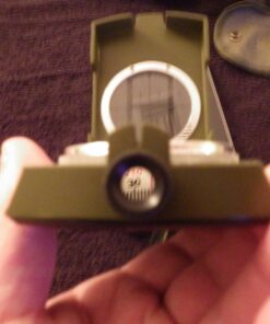 SE Military Lensatic and Prismatic Sighting Survival Emergency Compass with Pouch - CC4580 98 71hdjEAbp3L