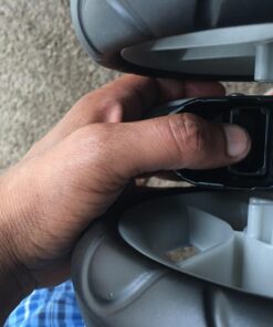 Graco FastAction Fold Sport Travel System | Includes the FastAction Fold Sport 3-Wheel Stroller and SnugRide 35 Infant Car Seat, Gotham 17 71hdvzRWzFL