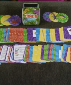 Qurious Dinos | STEM Flash Card Game | Build, Find, Match & Roar Through Millions of Years of History. Perfect for Jurassic, Dinosaur and T-Rex Enthus Dinos Roaring Card Game 15 71heRdrAsDL
