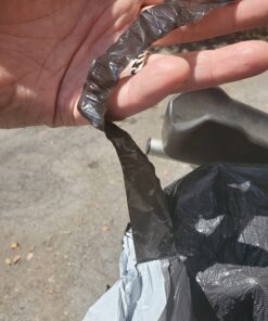 Glad ForceFlex Tall Kitchen Drawstring Trash Bags, 13 Gal, Fresh Clean Scent with Febreze, 110 Ct 110 Count (Pack of 1) 40 71her0Dd3IL