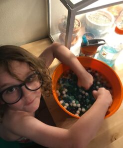 SENSORY4U Dew Drops Water Beads Ocean Explorers Tactile Sensory Kit - 26 Sea Animal Creatures Included - Great Fine Motor Skills Toy for Kids 42 71het3pvaL