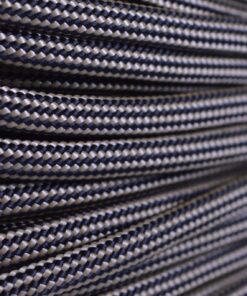 Bored Paracord Brand Paracord / Parachute Cord 7-Strand, 550 Lb. Break Strength Guaranteed U.S. Made, Type III - Tan and Black Stripes Paracord (50 feet)