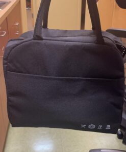 DALINDA Lunch Bag Lunch Box for Women Men Reusable Insulated Lunch Tote Bag,Leakproof Thermal Cooler Sack Food Handbags Case High Capacity forTravel Work School Picnic- Black 47 71hflwnJrAL