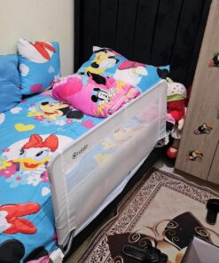 Regalo Swing Down Bed Rail Guard, with Reinforced Anchor Safety System 43 Inch Swing Down 38 71hgS0nFN5L