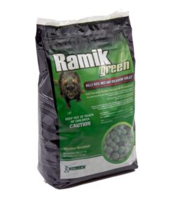Neogen Ramik Green Fish Flavored Weather Resistant Rodenticide Nuggets, 4 lb bag 4-pound pouch 34 71hgdhkmWAL