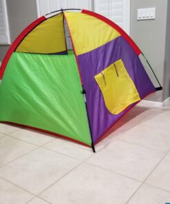 Alvantor Kids Tents Indoor Children Play Tent For Toddler Tent For Kids Pop Up Tent Boys Girls Toys Indoor Outdoor Playhouse Camping Playground 8010 Rainbow 48”x48”x42" 53 71hglL2l1aL