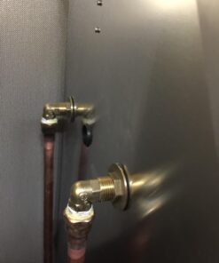 Installation kit for Wall Mount Commercial Faucet,backsplash Mount Set for Stainless Steel Commercial Kitchen Prep & Utility Sink 18 71hh3NPaRiL