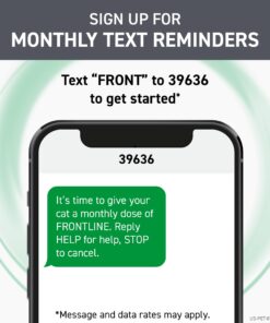 FRONTLINE Plus Flea and Tick Treatment for Cats Over 1.5 lbs., 3 Treatments 3 Doses 30 71hhKMIVNSL 1