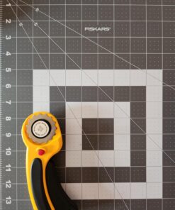 Alternative view of Fiskars 12x18 Inch Cutting Mat (12-83707097J) , Gray 12"x18"