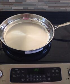 Cuisinart 722-36H Chef's Classic 14-Inch Helper Handle Skillet, Stainless Steel 27 71hi8MvhlcL