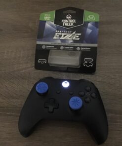 KontrolFreek FPS Freek Edge for Xbox One and Xbox Series X Controller | Performance Thumbsticks | 1 High-Rise Convex, 1 Low-Rise Convex | Blue 37 71hiZmkrwPL