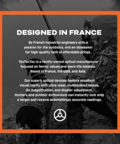 TecTecTec ProWild Hunting Rangefinder 6X Magnification, up to 540 Yards Laser Range Finder for Hunting with Range Scan, Speed Mode, CR2 Battery, and High-Precision Fast Measurements - Camo 15 71hkS5r2SNL