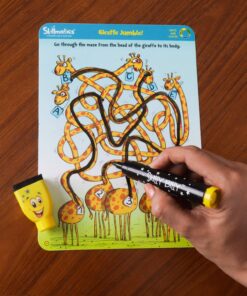 Skillmatics Educational Game - Dots & Mazes, Reusable Activity Mats with Dry Erase Marker, Gifts, Travel Toy, Ages 3 to 6 Dots and Mazes 8 71hkoVwvuzL