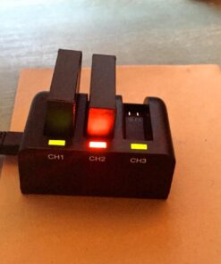 Smatree 1290mAh Replacement Battery Compatible for GoPro Hero4 (Pack of 2) Bundle with 3-Channel Charger and USB Cord 37 71hmUh3tOOL