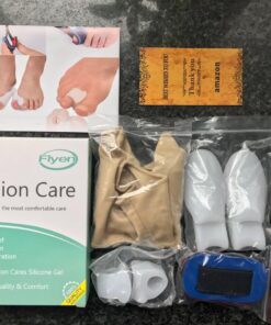 Flyen Bunion Corrector for Women and Men Bunion Pain Relief Protector Sleeves Kit - Relief Pain in Hallux Valgus, Big Toe Spacer Separators Brace Straighteners Splint 1 46 71hmhw0nH5L