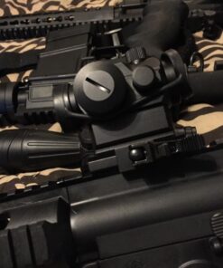 MGS Military Gear ABB Tactical Mini Micro Reflex Dot Scope Sight with QD Quick Riser Mount, Red 40 71hmp5sHF8L