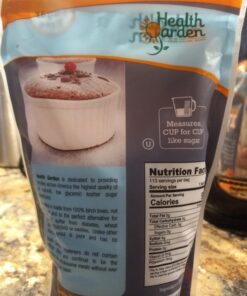Health Garden Birch Xylitol Sweetener - Non GMO - Kosher - Made in the U.S.A. - Keto Friendly (1 lb) 16 Ounce (Pack of 1) 20 71hnleYMwuL