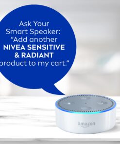 Nivea Sensitive and Radiant Body Lotion for Sensitive Skin, Unscented Body Lotion With Hypoallergenic Formula, 16.9 Fl Oz Pump Bottle 33 71hoE3mqmtL