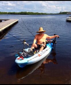 Newport NV-Series Thrust Saltwater Transom Mounted Trolling Electric Trolling Motor w/LED Battery Indicator 36lb Thrust 29 71hoK1xJzL