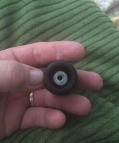 PCP Replacement Cane Tips, 3/4 inch / 1.9 cm Diameter (Gray, Two Tips), Black, 3/4-Inch Diameter 25 71hoLlc0EbL